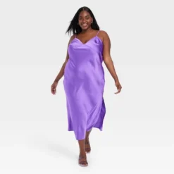 Women's Maxi Slip Dress - A New Day™ -A New Day Outlet Store GUEST 09e0ec87 15cb 4cb4 b32b 518010e72fa3