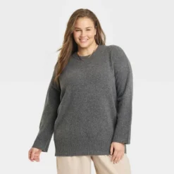 Women's Crewneck Tunic Pullover Sweater - A New Day™ -A New Day Outlet Store GUEST 0a706f06 a79f 4a98 9d7d 83aa61096db5