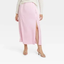 Women's Satin Slip Skirt - A New Day™ Light Pink -A New Day Outlet Store GUEST 0b7fc493 772b 4268 9224 fa50a0ba3cca