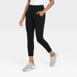 Women's High Waisted Ponte Ankle Leggings With Pockets - A New Day™ -A New Day Outlet Store GUEST 16612929 60a7 49ee af62 833a87ad9f3e