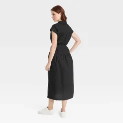Women's Short Sleeve Midi Dress - A New Day™