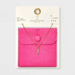 Gold Dipped Cubic Zirconia Initial Pendant Necklace - A New Day™ Gold -A New Day Outlet Store GUEST 1ad4ca1b fdb1 4360 8861 0782b7aa09c4