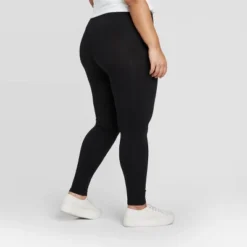 Women's High Waisted Cotton Blend Seamless Leggings - A New Day™ -A New Day Outlet Store GUEST 22f84a07 56dd 4816 9713 2464bb4a44ce