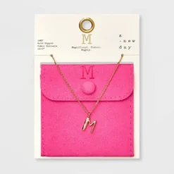 Gold Dipped Cubic Zirconia Initial Pendant Necklace - A New Day™ Gold -A New Day Outlet Store GUEST 26970dfe 9d0b 46b1 b646 78cf25384448