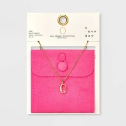 Gold Dipped Cubic Zirconia Initial Pendant Necklace - A New Day™ Gold -A New Day Outlet Store GUEST 2e3195ae 4651 4307 8de7 3a81989ddb91