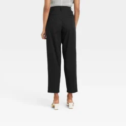 Women's Pleat Front Tapered Chino Pants - A New Day™