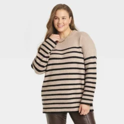 Women's Crewneck Tunic Pullover Sweater - A New Day™ -A New Day Outlet Store GUEST 3bf6b254 6b38 40c2 a363 986cfff78a24