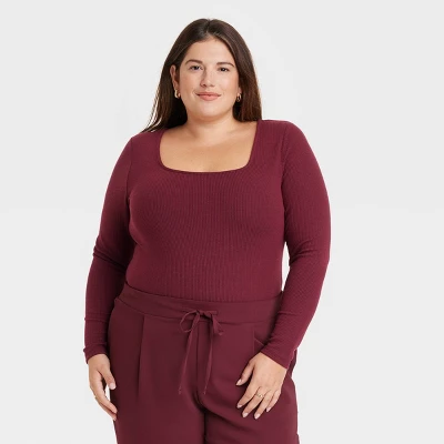 Women's Slim Fit Bodysuit - A New Day™ 5 Women's Slim Fit Bodysuit - A New Day™ - Image 5