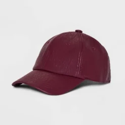 Faux Leather Baseball Hat - A New Day™ -A New Day Outlet Store GUEST 4d7f989a eadf 4665 bbe4 96672fb0b004