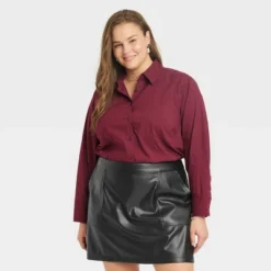 Women's Long Sleeve Relaxed Fit Button-Down Boyfriend Shirt - A New Day™ 8 Women's Long Sleeve Relaxed Fit Button-Down Boyfriend Shirt - A New Day™ -A New Day Outlet Store GUEST 5efaea0b 3457 45a2 85f8 e2ef4a5a93b1