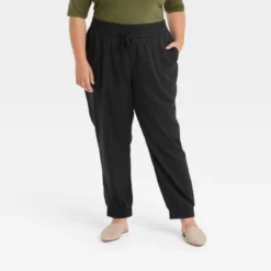 Women's High-Rise Woven Ankle Jogger Pants - A New Day™ -A New Day Outlet Store GUEST 63ea0bbb 8fb6 403b 87bd 926f950c2363