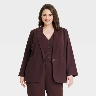 Women's Oversized Fall Blazer - A New Day™ 4 Women's Oversized Fall Blazer - A New Day™ - Image 4