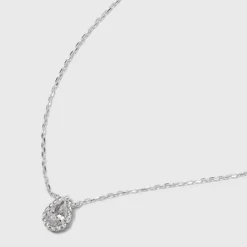 Sterling Silver Teardrop Cubic Zirconia Halo Station Necklace - A New Day™ Silver 5 Sterling Silver Teardrop Cubic Zirconia Halo Station Necklace - A New Day™ Silver -A New Day Outlet Store GUEST 790dd203 c78f 4a80 8ad9 19b66e322d89