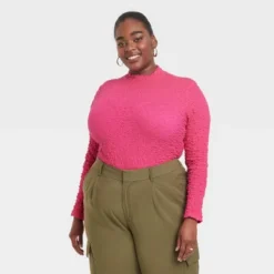 Women's Long Sleeve Slim Fit Mock Turtleneck T-Shirt - A New Day™ 14 Women's Long Sleeve Slim Fit Mock Turtleneck T-Shirt - A New Day™ -A New Day Outlet Store GUEST 7984d6de 1968 4df4 8fd9 964acd51ca78