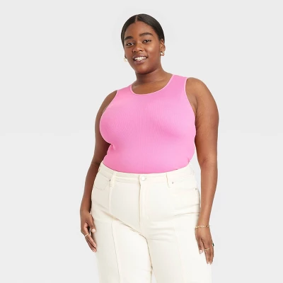 Women's Slim Fit Seamless Muscle Tank - A New Day™ 9 Women's Slim Fit Seamless Muscle Tank - A New Day™ - Image 9