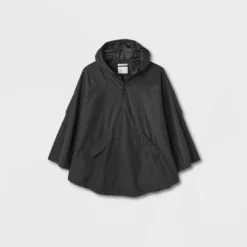 Women's Adaptive Seated Fit Rain Jacket - A New Day™ Black -A New Day Outlet Store GUEST 8f459e11 6871 4feb b23c 8486d355bca5