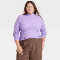 Women's Long Sleeve Slim Fit Mock Turtleneck T-Shirt - A New Day™ 13 Women's Long Sleeve Slim Fit Mock Turtleneck T-Shirt - A New Day™ -A New Day Outlet Store GUEST 9073e17e 3faa 45c5 b299 9e543625c797