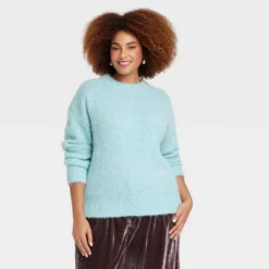 Women's Crewneck Brushed Pullover Sweater - A New Day™ -A New Day Outlet Store GUEST 946647e3 188a 4e41 a4b7 c98b5cbcac51
