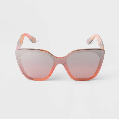 Women's Square Shield Sunglasses - A New Day™ 3 Women's Square Shield Sunglasses - A New Day™ - Image 3