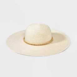 Wide Brim Straw With Beads Floppy Hat - A New Day™ 5 Wide Brim Straw With Beads Floppy Hat - A New Day™ -A New Day Outlet Store GUEST a92e1d5d ebaf 4bc9 bd90 158782ab2dd9