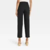 Women's Mid-Rise Slim Straight Fit Side Split Trousers - A New Day™