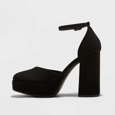 Women's Noir Platform Pumps - A New Day™ 1 Women's Noir Platform Pumps - A New Day™