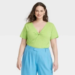 Women's Short Sleeve V-Neck Linen T-Shirt - A New Day™ 10 Women's Short Sleeve V-Neck Linen T-Shirt - A New Day™ -A New Day Outlet Store GUEST b5867f8b f2b2 4e17 9d0f 2497ecfc2185