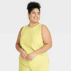 Women's Terry Tank Top - A New Day™ Yellow 7 Women's Terry Tank Top - A New Day™ Yellow -A New Day Outlet Store GUEST b77e27e3 f117 4cee 85ac 4b33ba8c06f9