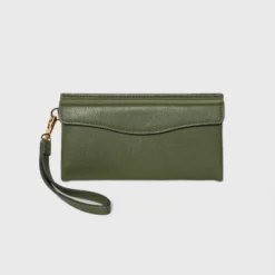 Flap Pouch With Folded Double Interior Wristlet - A New Day™ -A New Day Outlet Store GUEST b8b1c650 9c9f 4630 b9f5 0021aaec0901