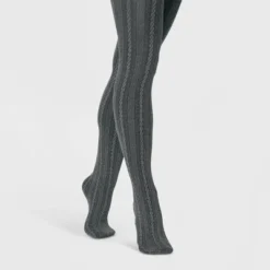 Women's Cable Fleece Lined Tights - A New Day™ -A New Day Outlet Store GUEST be3de762 6421 4e85 bbc3 7b61f2e39522