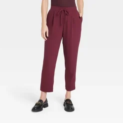 Women's High-Rise Tapered Fluid Ankle Pull-On Pants - A New Day™ -A New Day Outlet Store GUEST dc88487b b181 459f b9e3 a558abbfb2cf