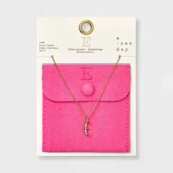 Gold Dipped Cubic Zirconia Initial Pendant Necklace - A New Day™ Gold -A New Day Outlet Store GUEST e434afca 0c08 4a14 b2a8 79be9c780dcc