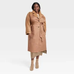 Women's Relaxed Trench Coat - A New Day™ -A New Day Outlet Store GUEST edf4ba21 eae9 49e6 ae42 3d5d8d9e005e