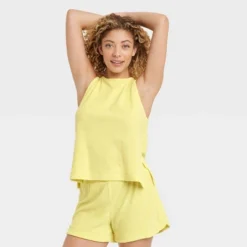Women's Terry Tank Top - A New Day™ Yellow 6 Women's Terry Tank Top - A New Day™ Yellow -A New Day Outlet Store GUEST ef13954e 83bd 4fe9 a63b 8d97d1a56b48