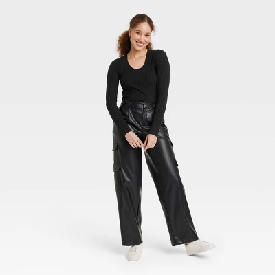 Women's Fine Gauge Scoop Neck Sweater - A New Day™ 2 Women's Fine Gauge Scoop Neck Sweater - A New Day™ - Image 2