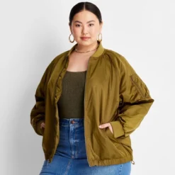 Women's Oversized Bomber Jacket - A New Day™ 7 Women's Oversized Bomber Jacket - A New Day™ -A New Day Outlet Store GUEST f88dfc30 af04 4c88 8c2e 96874223cd11