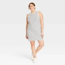 Women's Rib Racer Shift Dress - A New Day™ -A New Day Outlet Store GUEST fdf7e4d0 1547 4340 8e2d eeeef1353a3a